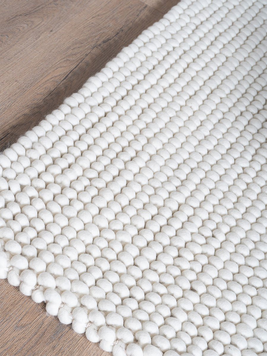 Vloerkleed Pool Wit 160 x 230 cm
