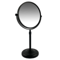 Make-up spiegel zwart verstelbaar Ø20cm/5x vergroting