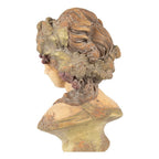 Buste Vrouw 24x18x28 cm Beige Keramiek