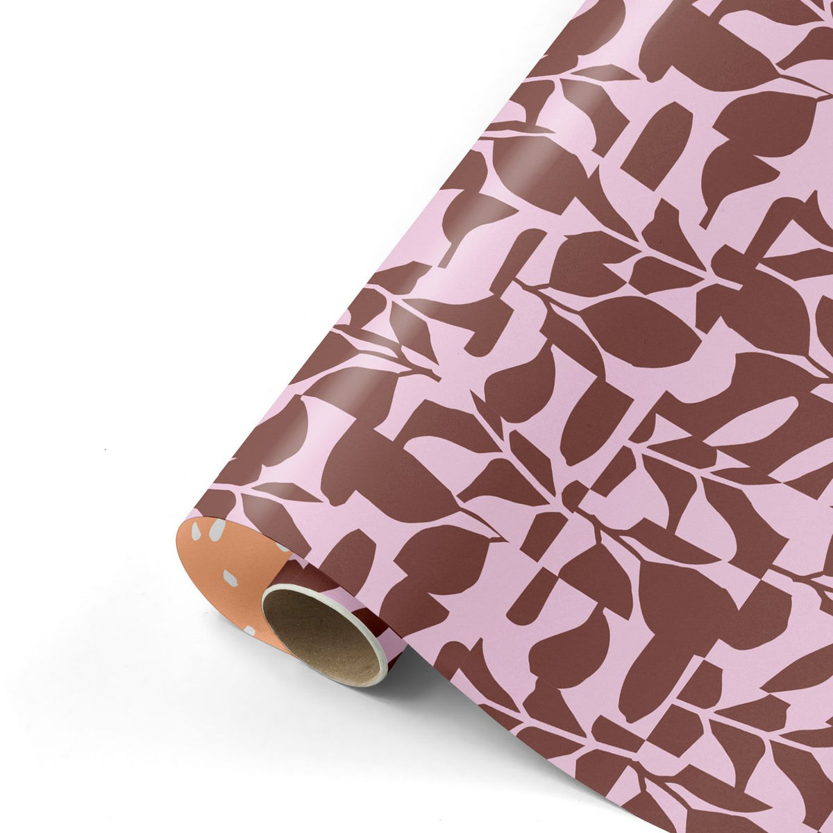 Abstract Botanics Fall '24- Rollen cadeaupapier - 10 stuks