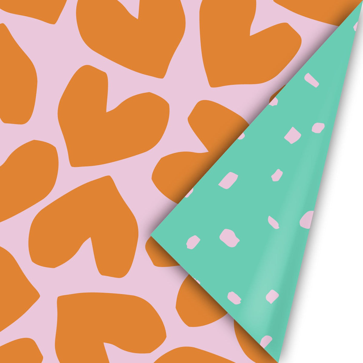 XL Solo Hearts '25 - Toonbankrol - 30cm 100m - retro