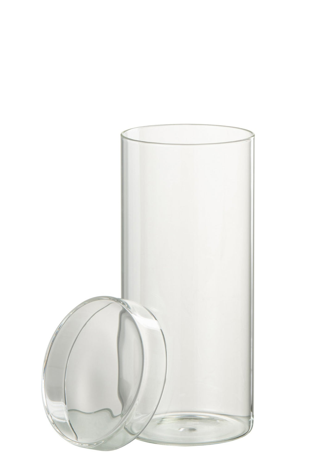 J-Line voorraadpot Lisa - glas - transparant - large