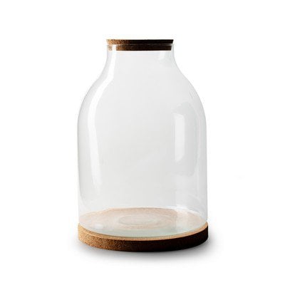 Terrarium met kurk 'sabine' h35 d25 cm