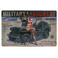 MilitaryRetro Wandbord 20x30