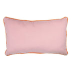 Sierkussen 50x30x4 cm Roze Polyester