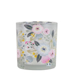 Theelichthouder wilde bloemen roos small 8cm