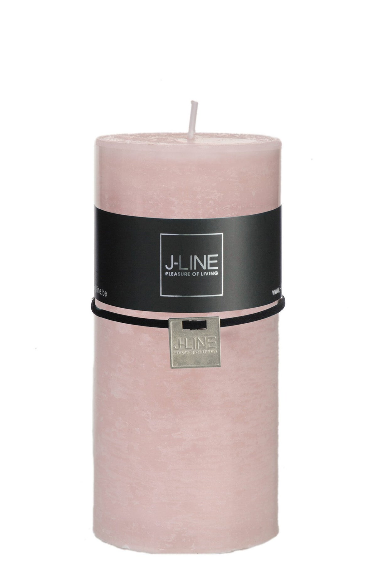 J-Line cilinderkaars - poderroze - 52U - large