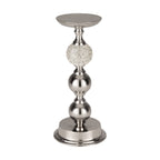 Kandelaar Kisyk Zilver 15x36 cm