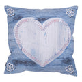Heart Outdoor Sierkussen blauw 45x45cm