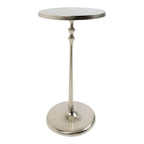 Tafel Rond zilver h60 d32cm