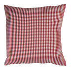 Kussenhoes 40x40 cm Wit Rood Katoen Aardbeien Sierkussenhoes
