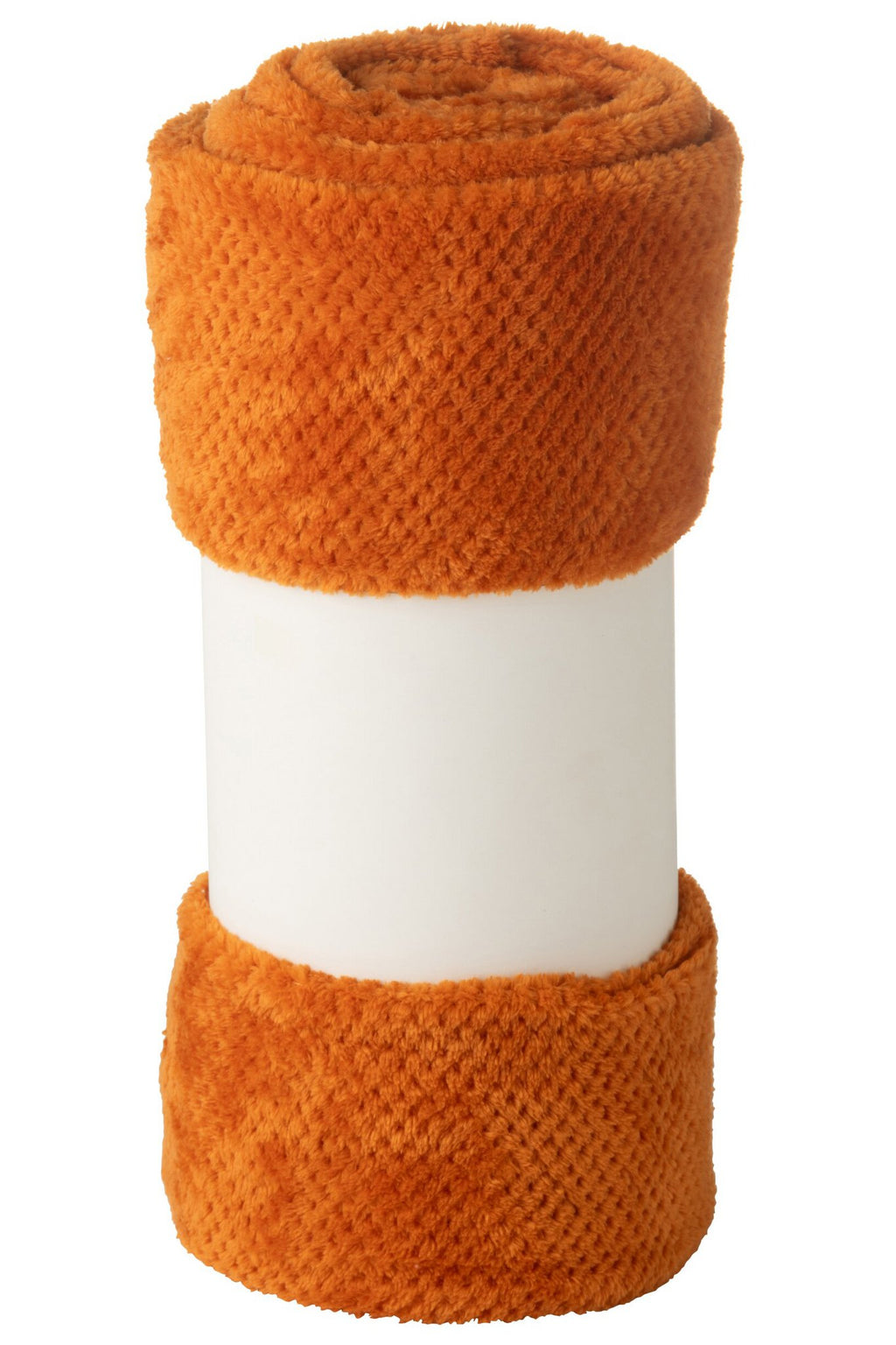 J-Line deken Snuggle - polyester - oranje