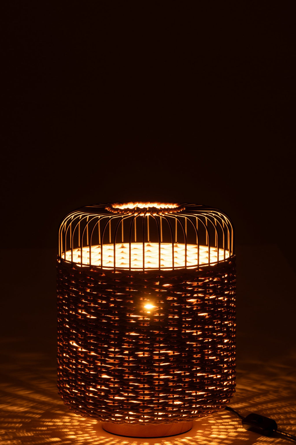 J-Line lamp - metaal - naturel