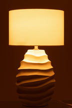 J-Line lamp Golf - keramiek - wit