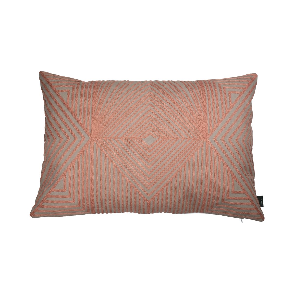 Lugo kussen beige roze 40x60cm