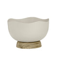 Schaal Monywa Beige 16,5x11cm