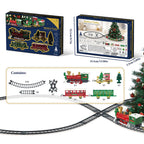 Kerstdecoratie Trein Groen Kunststof