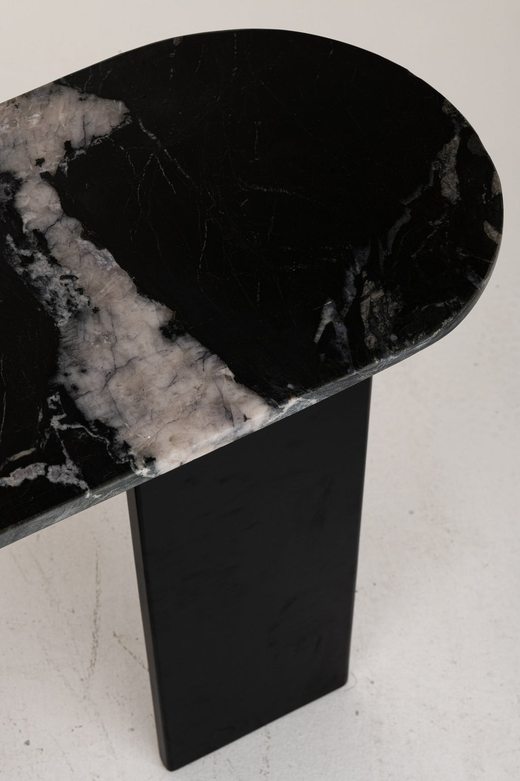 J-Line console Mathilder Marmer - steen - zwart