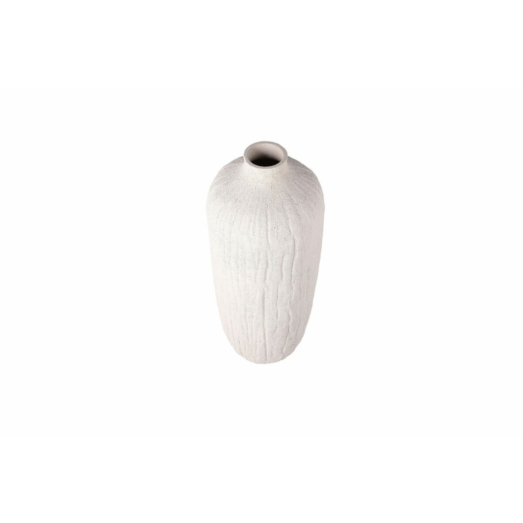 Vaas 15xH36,5cm beige Avo