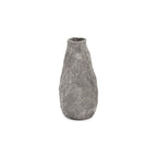 Vaas 17xH33,5cm antraciet Cave