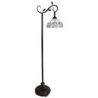 Tiffany Vloerlamp 152 cm Bruin Beige Polyresin Staande Lamp