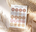 Stickervel A5 | birthday girls stickers