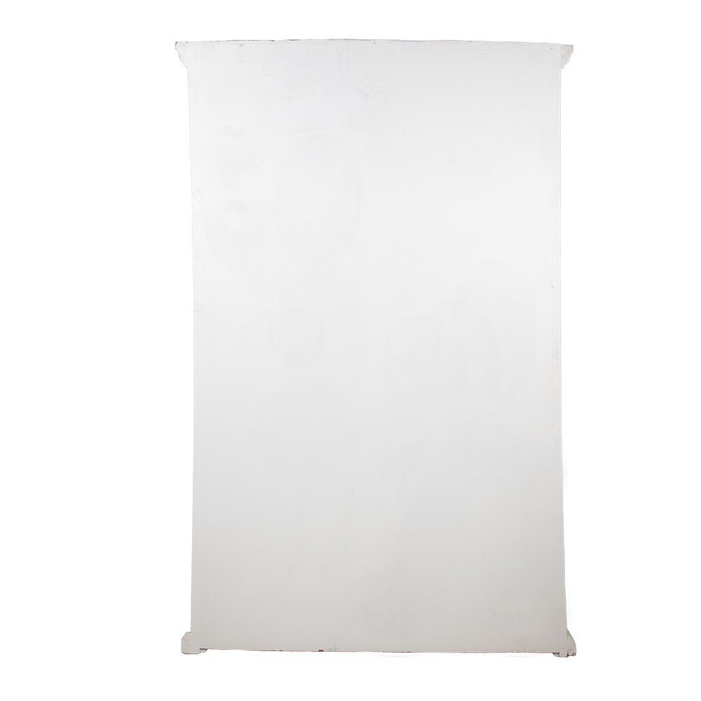 Boekenkast Wit, Hout 120x36x195 cm
