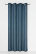 Edera gordijn petrol 8 rings 135 x 260 cm