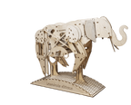 Mr. Playwood, 3D Houten Puzzel, Olifant/ Elephant, 10004, 50x27x35cm.