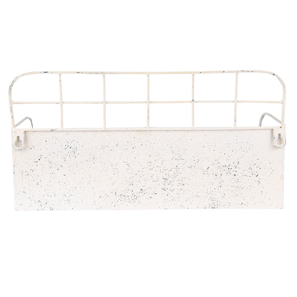 Wandrek 38x14x20 cm Beige IJzer Muurrek