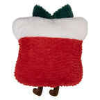 Sierkussen Cadeau 35x7x35 cm Rood Polyester