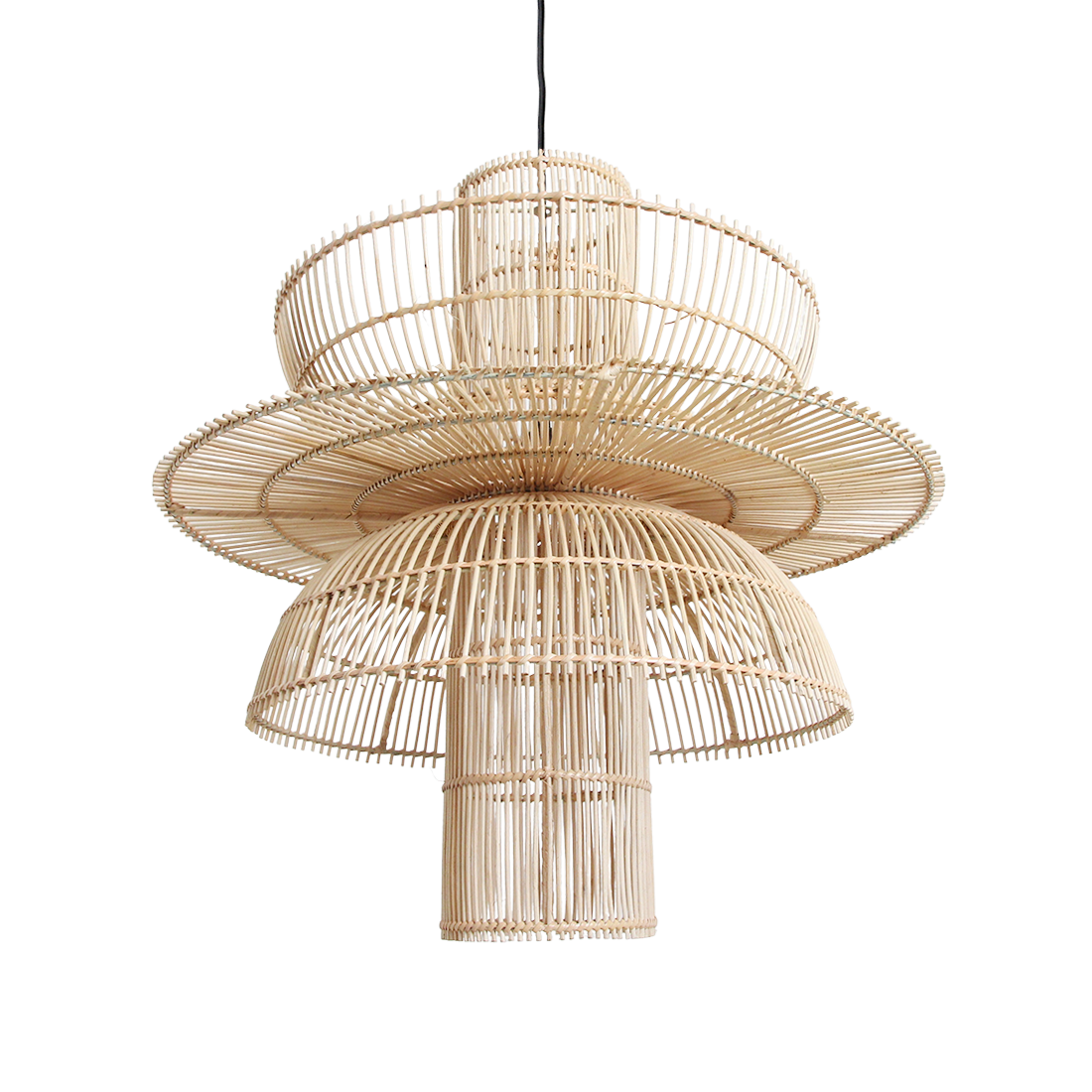 Saturn rotan hanglamp