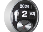 Wandklok Ronde Flip
