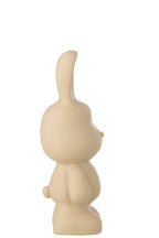 J-Line decoratie Konijn Eddy - polyresin - beige - M