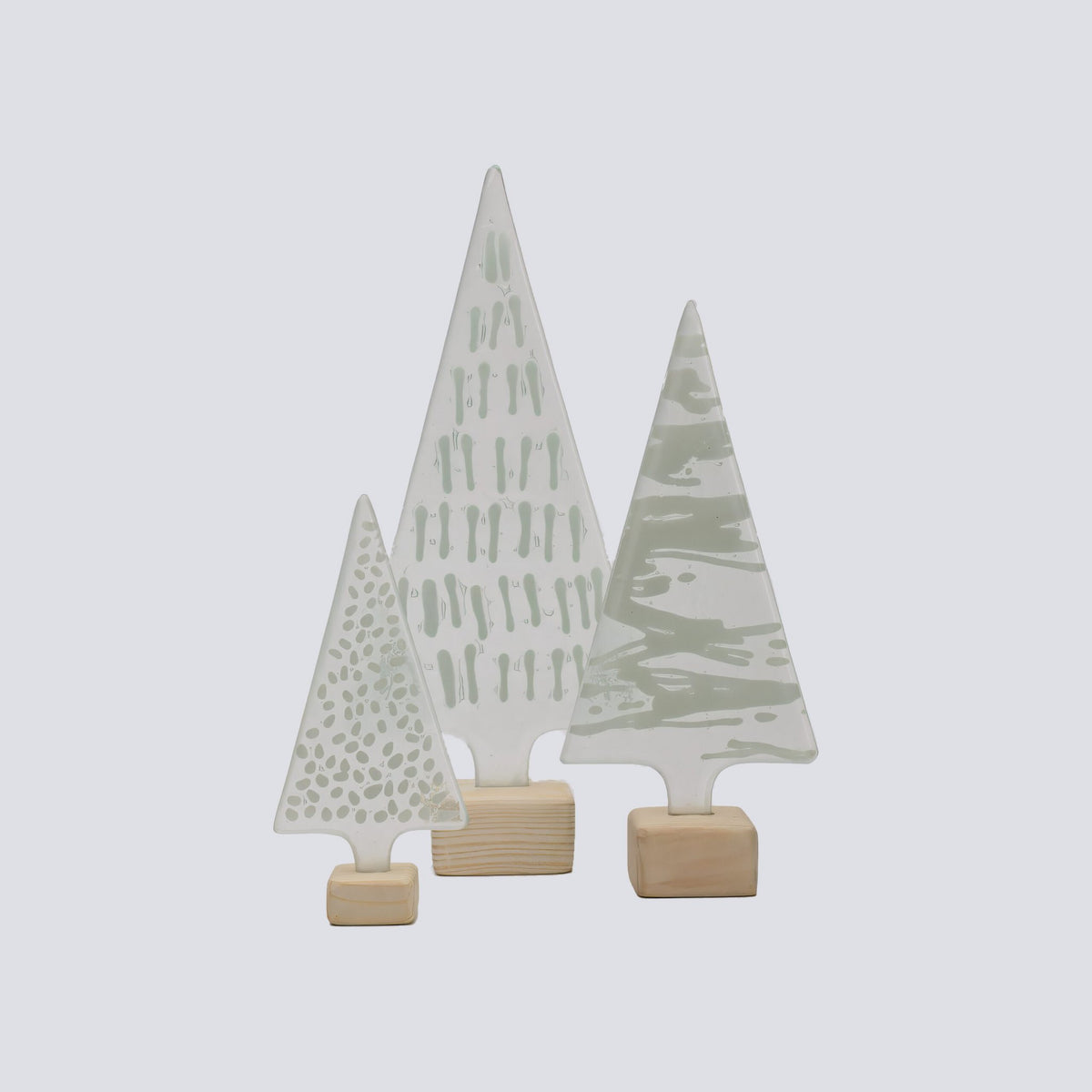 Kerstboom Klein 6x12,5 Witte Sneeuw