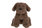 J-Line deurstopper Hond - polyresin - bruin