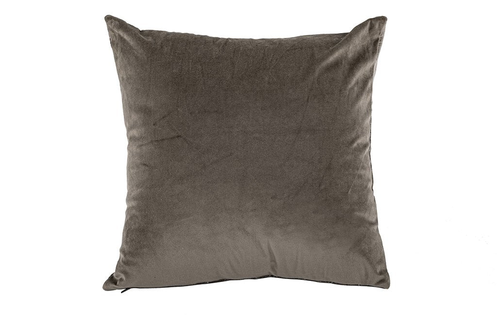 Kussen (gevuld) Anna 44X44CM, taupe
