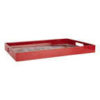 Dienblad 41x26x4 cm Wit Kunststof