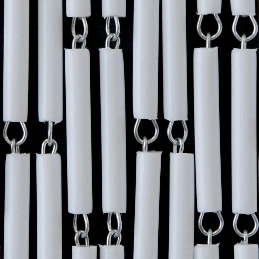 Vliegengordijn Verspringend wit 90x210 cm