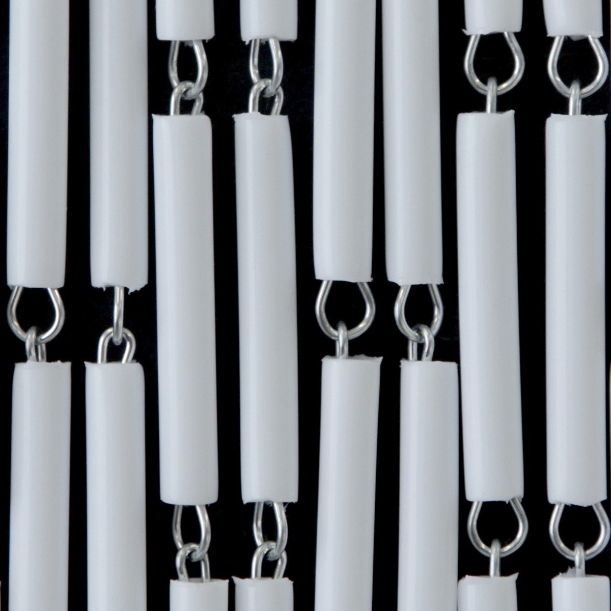 Vliegengordijn Verspringend wit 90x210 cm