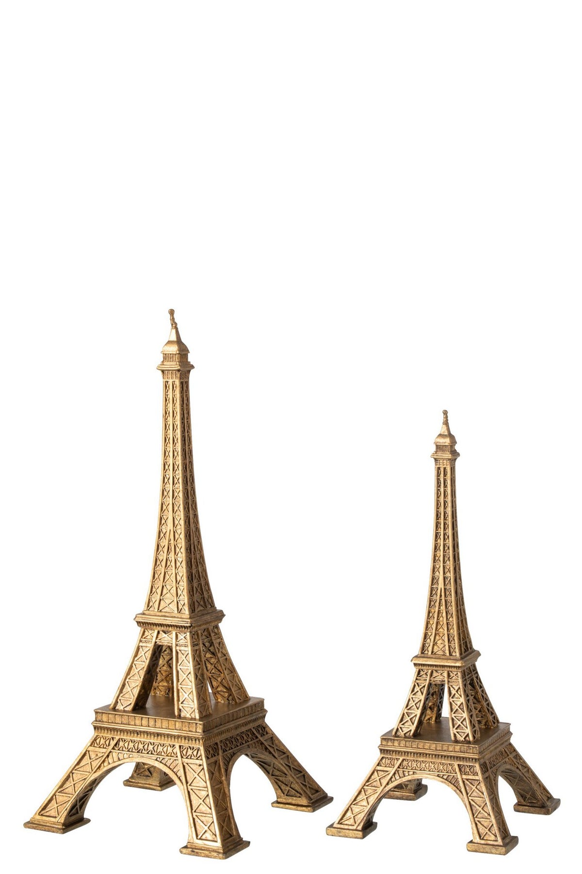 J-Line Eiffeltoren - polyresin - goud - large