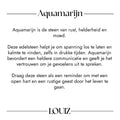 Louiz Armband met Aquamarijn steentje