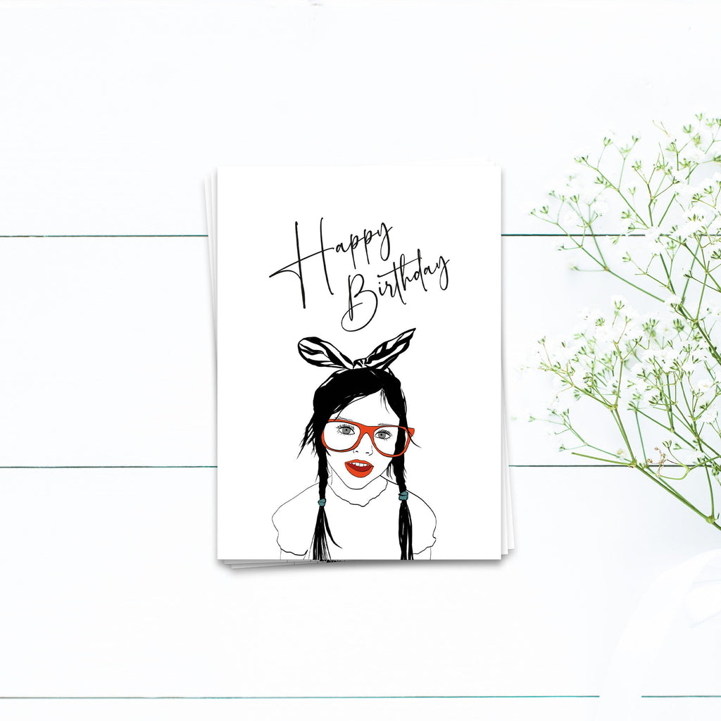 Verjaardagskaart Happy Birthday - ansichtkaartenset van 10