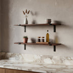 Factory wandplank - FSC gerecycled hout - 80 cm of 120 cm