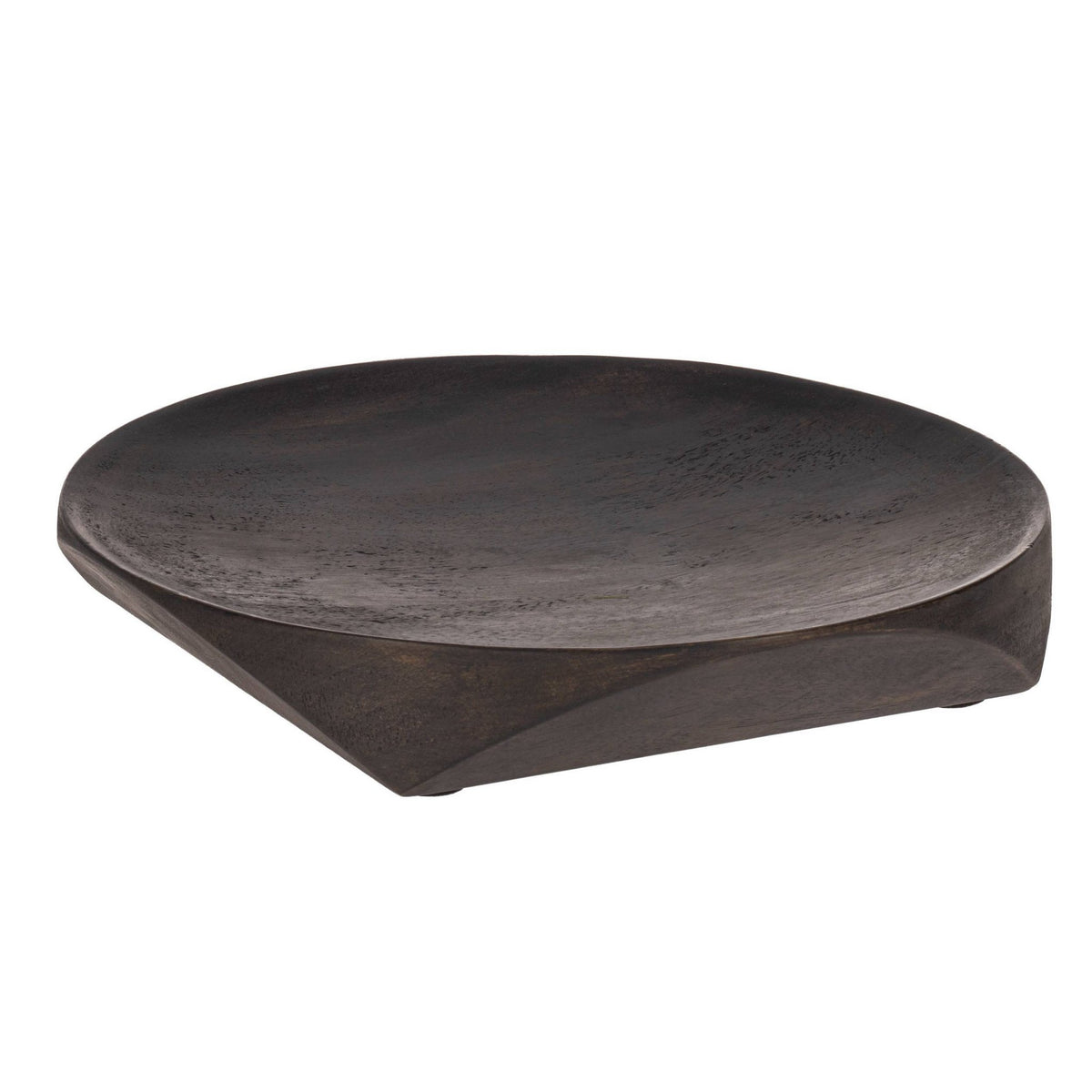 Plateau kabacan Bruin 25x4 cm