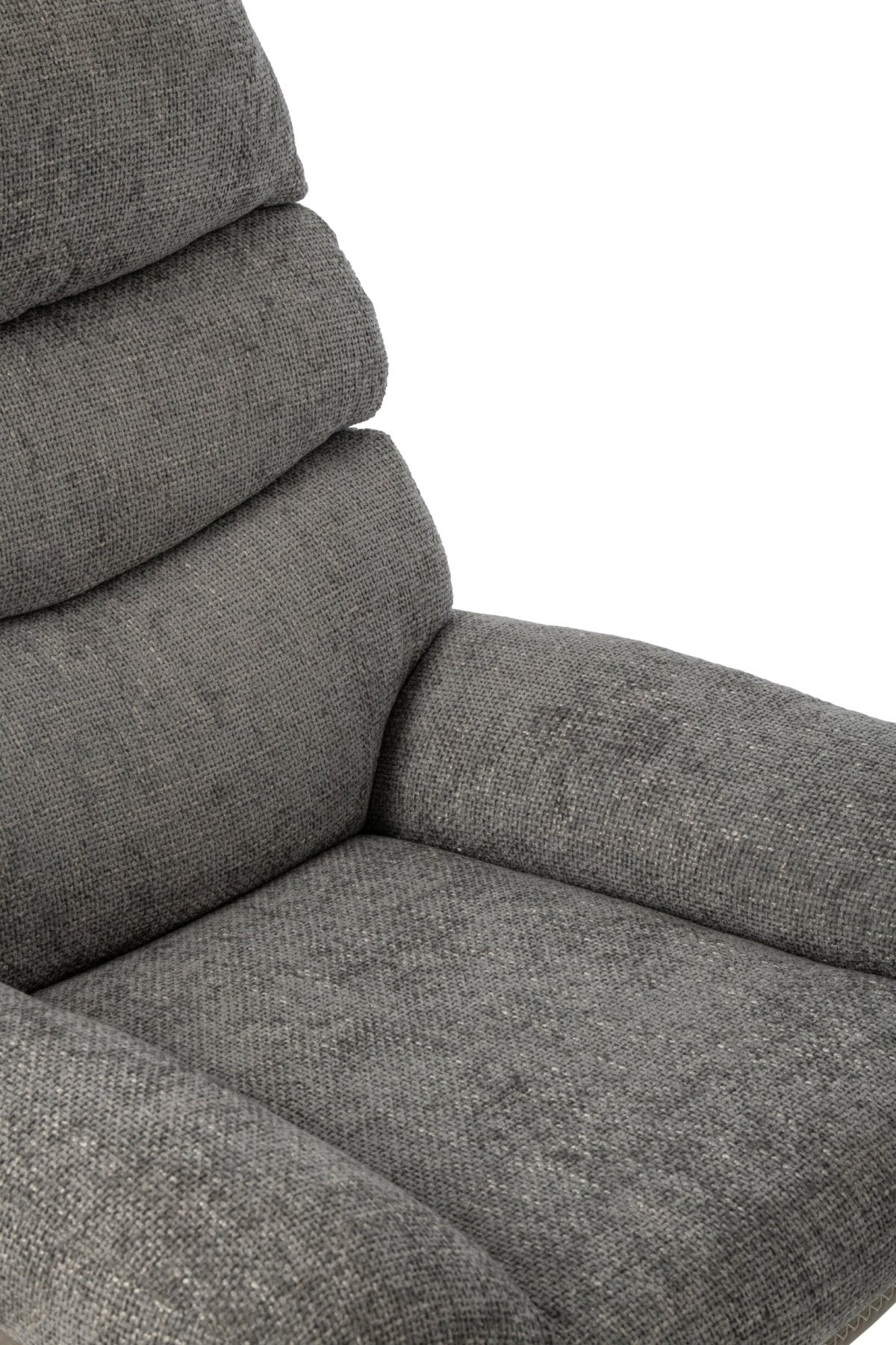 J-Line Fauteuil - metaal - grijs
