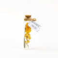 Droogbloem boeket yellow 8cm