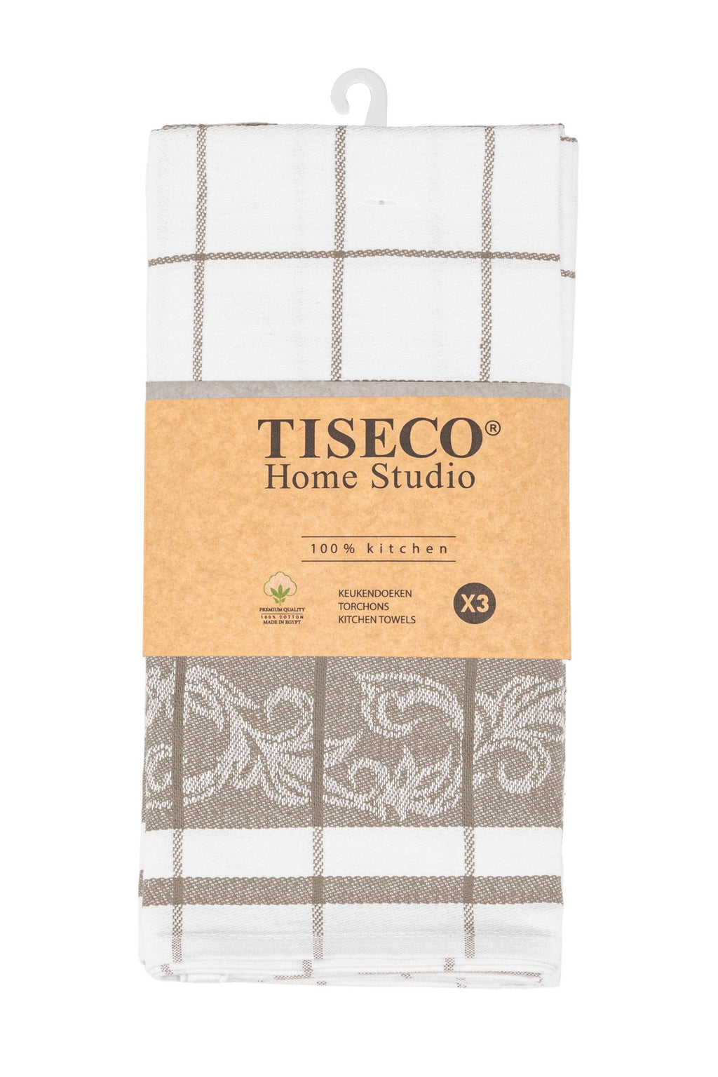 Tea towel Pharao Arabesque - SET/3 - 50x70 cm