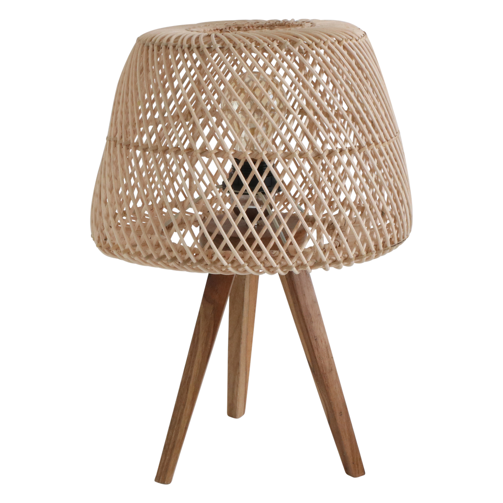 Maze driepoot tafellamp naturel