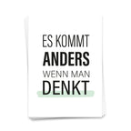 Het blijkt anders als je denkt - ansichtkaart 10 set set